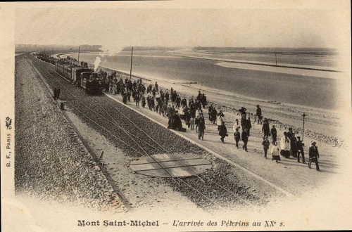 Train Mont-Saint-Michel les pélerins Plaque-tournante.jpg